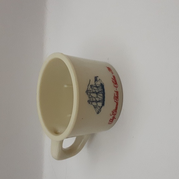 Vintage Old Spice Shaving Milk Glass Mug - Picture 3 of 10